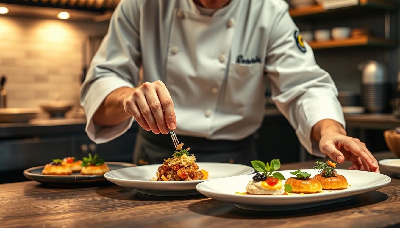 Balanced healthy meal prepared in a home kitchen